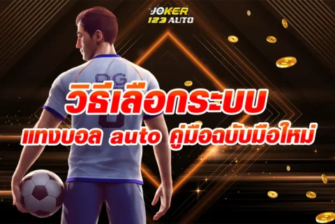 วิธีเลือกระบบ แทงบอล auto ที่ดีที่สุด คู่มือฉบับมือใหม่